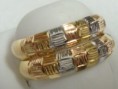 Anel duplo 3 cores