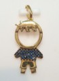 Pingente menino de ouro